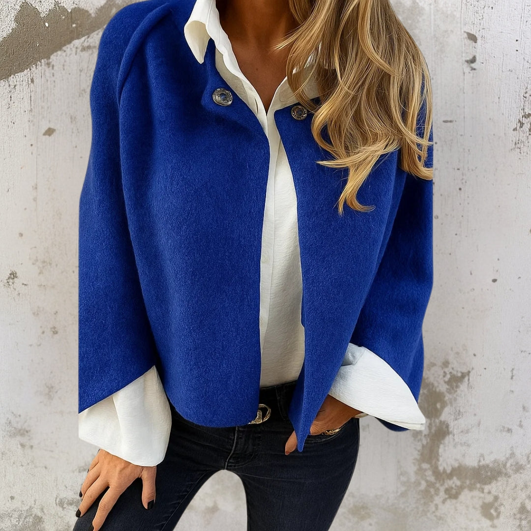 veste courte en tissu chaud pour un confort élégant en automne
