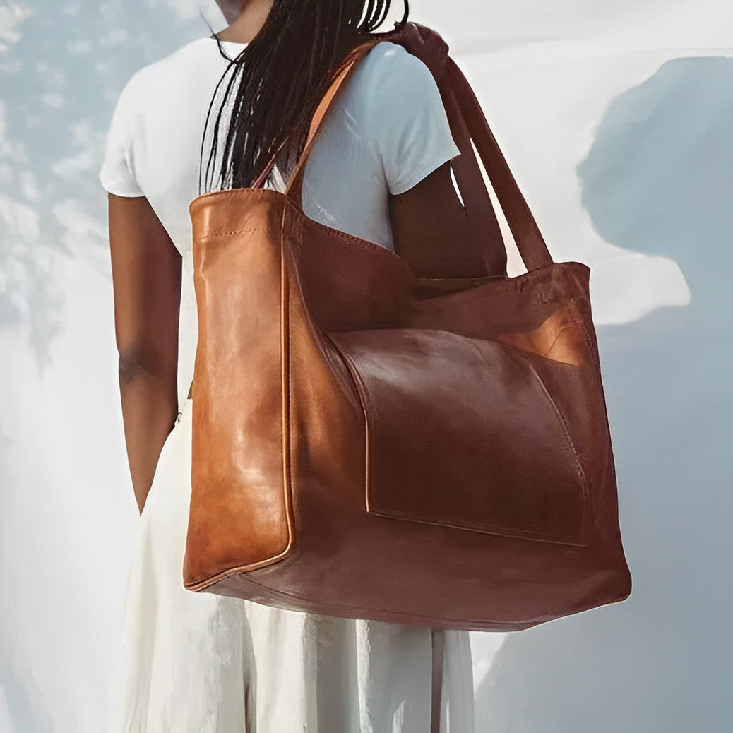 sac en cuir rétro de haute qualité, élégant et confortable pour tous les jours