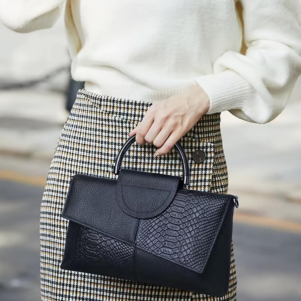 Sac en cuir de crocodile, confort et élégance pour un style intemporel