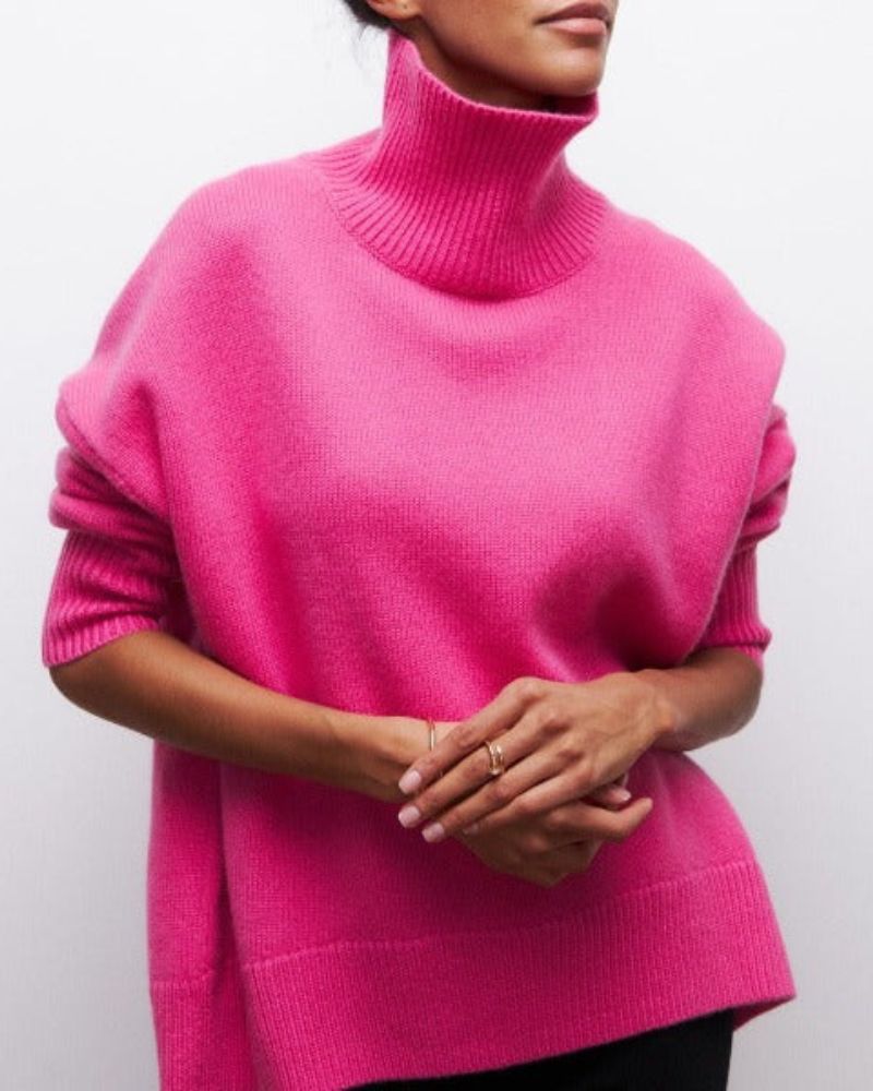 Pull doux à coupe décontractée pour un automne confortable et élégant