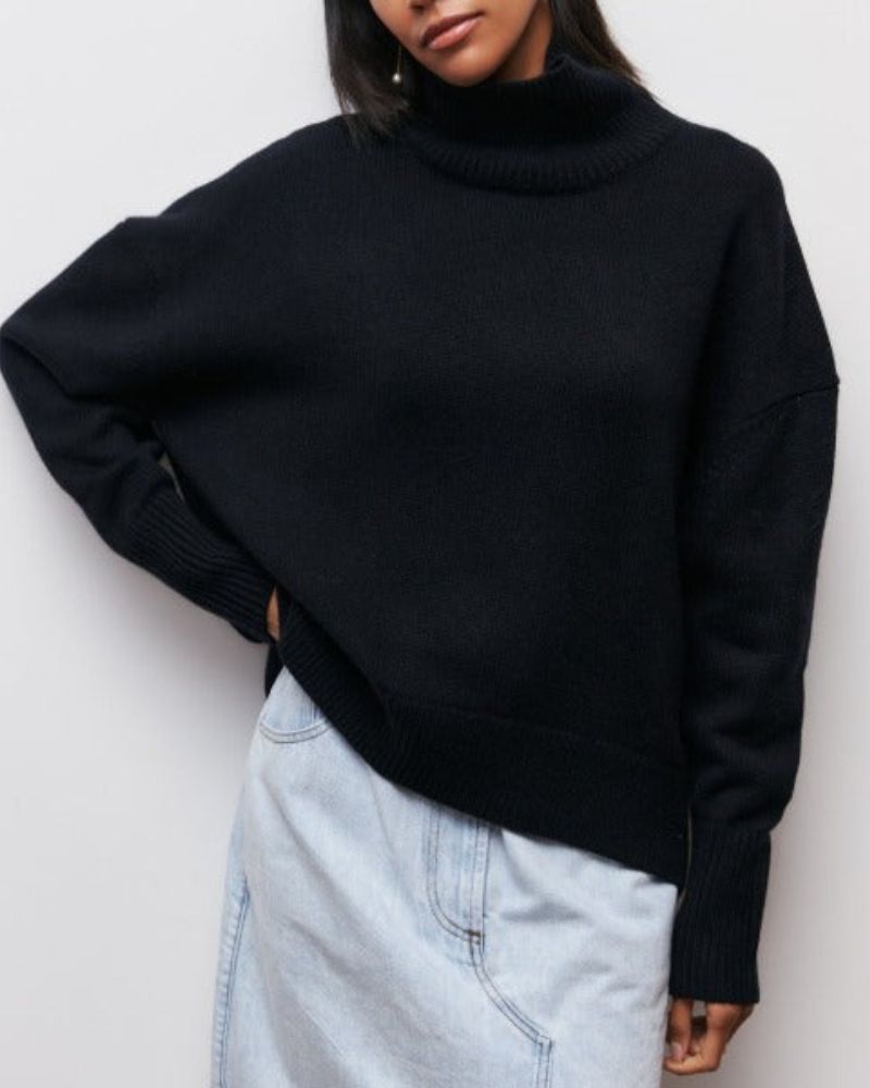 Pull doux à coupe décontractée pour un automne confortable et élégant