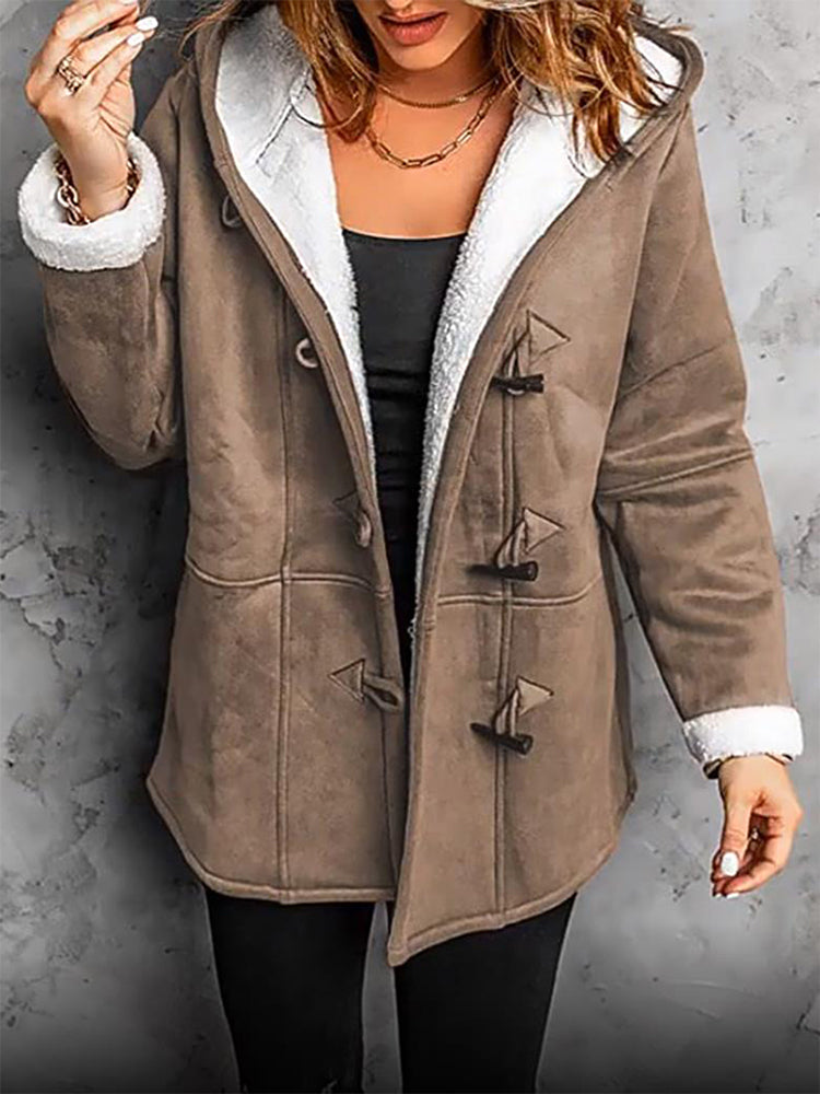 manteau d'automne en laine douce, élégant et confortable