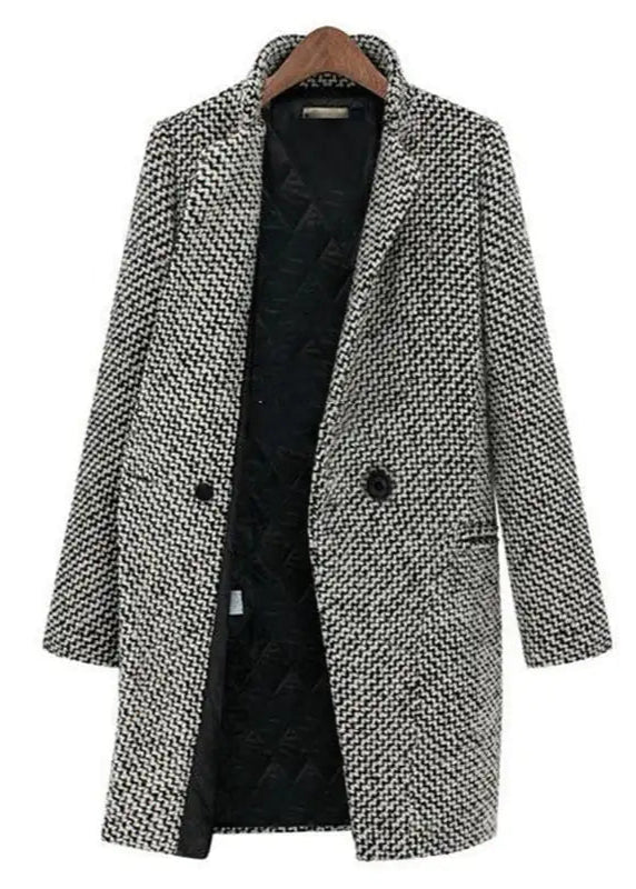 Manteau d'hiver en laine, chaleur et élégance intemporelle