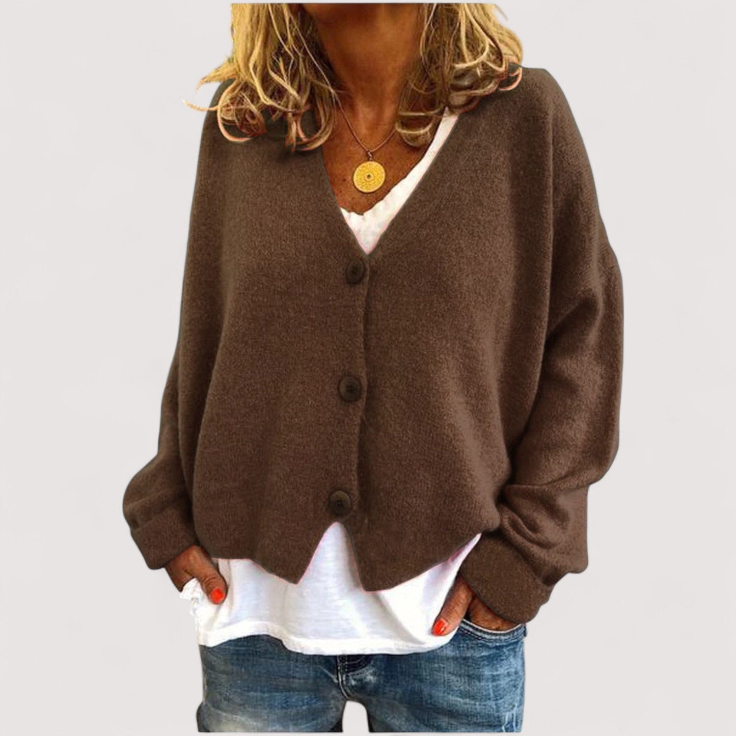 Pull en laine de qualité, confortable et élégant pour l'automne
