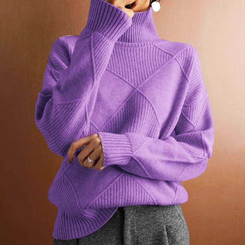 Pull en laine de qualité, chaud et confortable pour l'automne