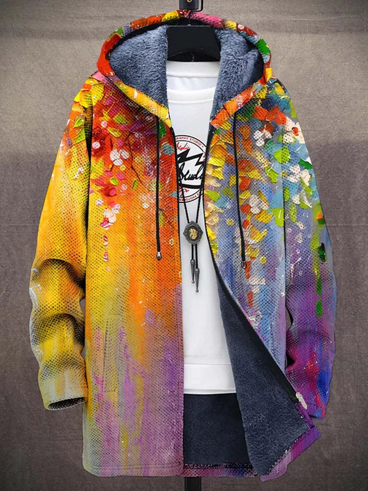 veste imprimée en tissu léger pour un confort élégant au printemps