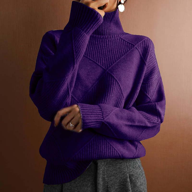 Pull en laine de qualité, chaud et confortable pour l'automne