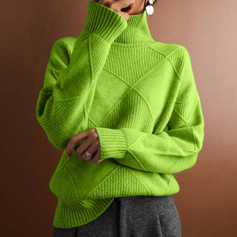 Pull en laine de qualité, chaud et confortable pour l'automne