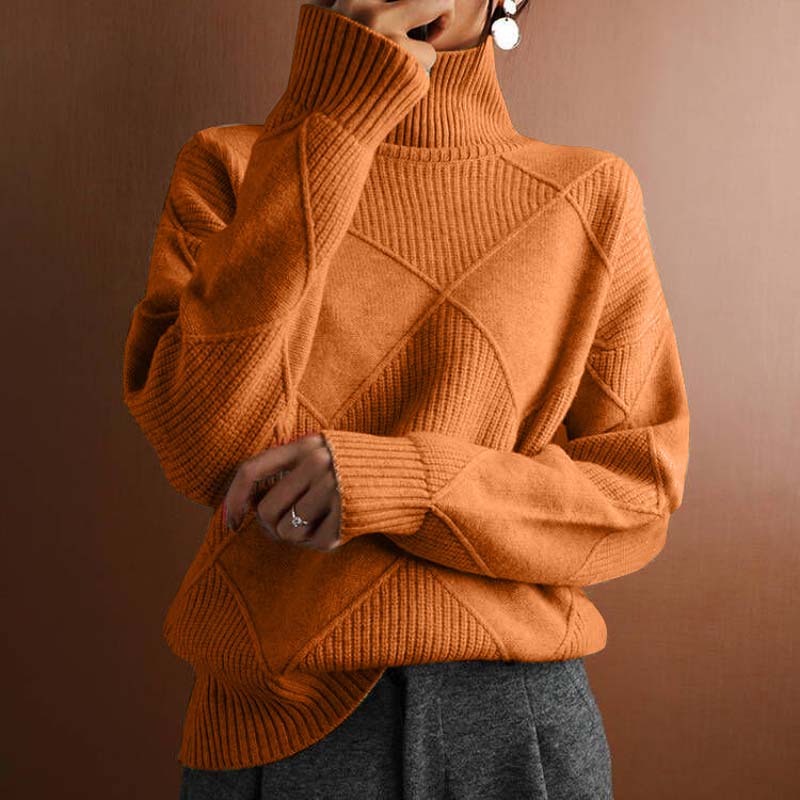 Pull en laine de qualité, chaud et confortable pour l'automne