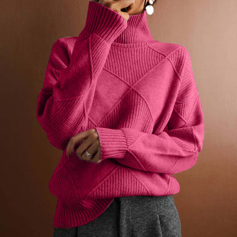 Pull en laine de qualité, chaud et confortable pour l'automne