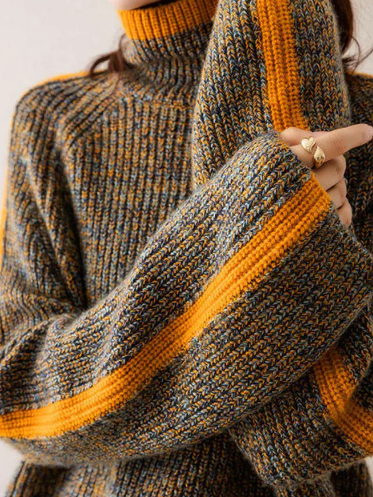 pull en laine confortable pour un automne et hiver élégants
