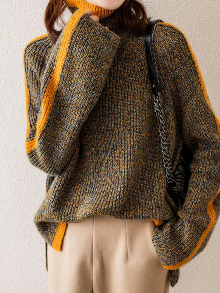 pull en laine confortable pour un automne et hiver élégants