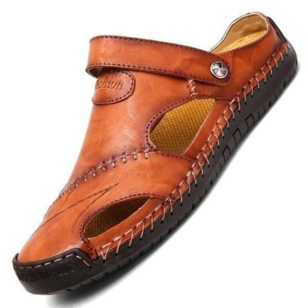sandales en cuir orthopédique pour un confort élégant et durable