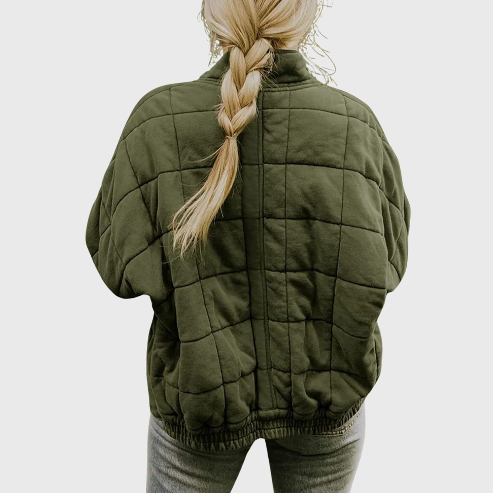 veste oversized en tissu doux pour un confort élégant en automne
