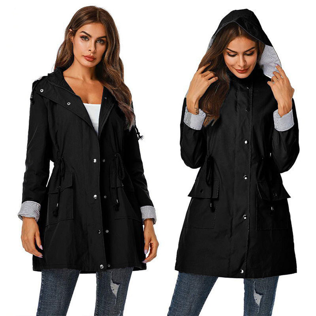 veste légère en tissu antipluie pour un confort élégant en toute saison