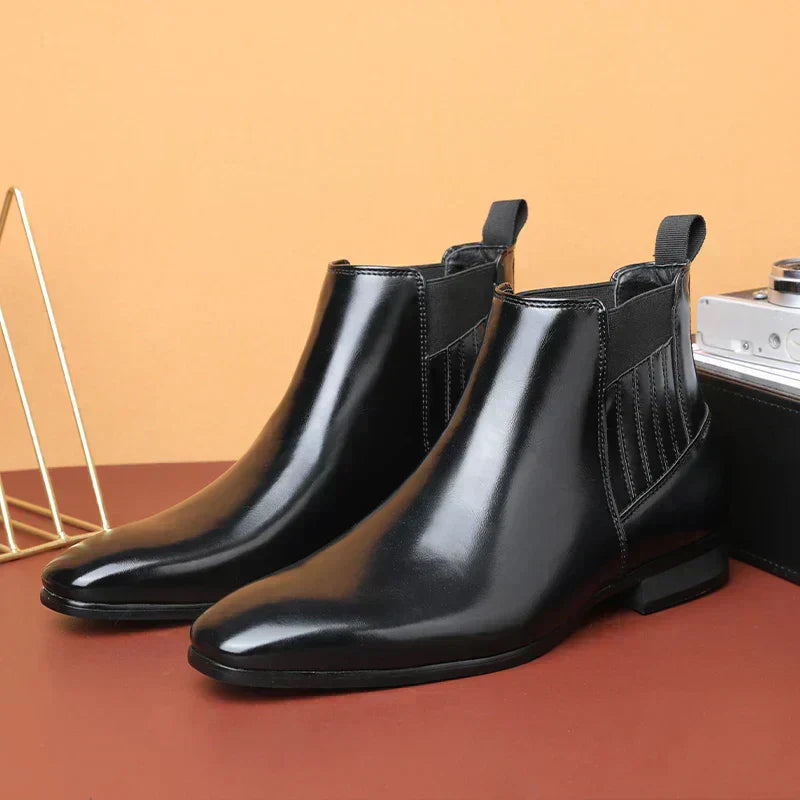bottines en cuir synthétique confortables pour un style intemporel