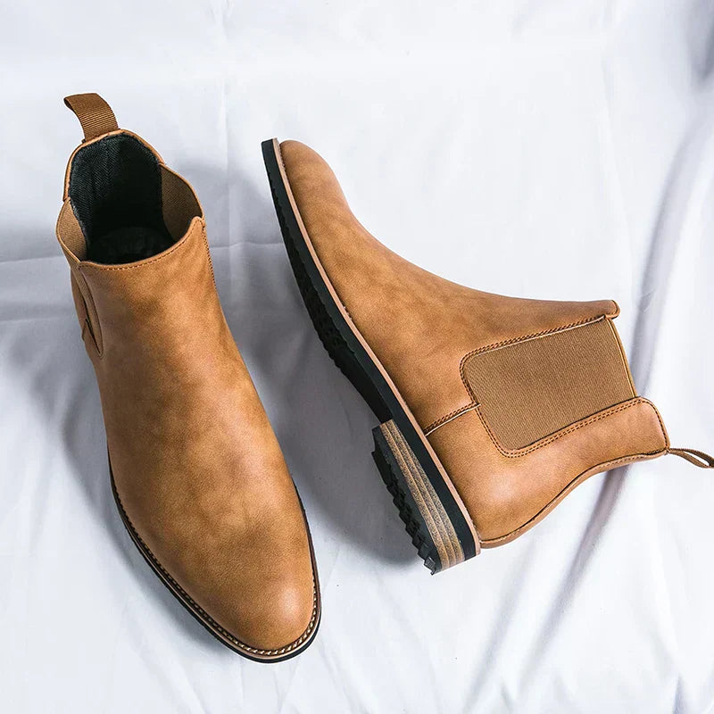 Bottes Chelsea en cuir, élégance et confort pour l'automne-hiver