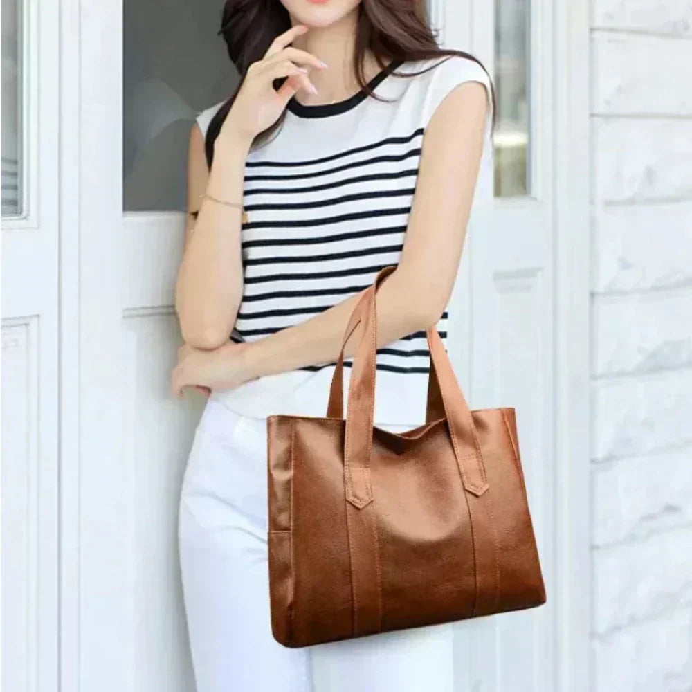 sac à main en cuir de luxe, élégant et confortable pour toutes les occasions