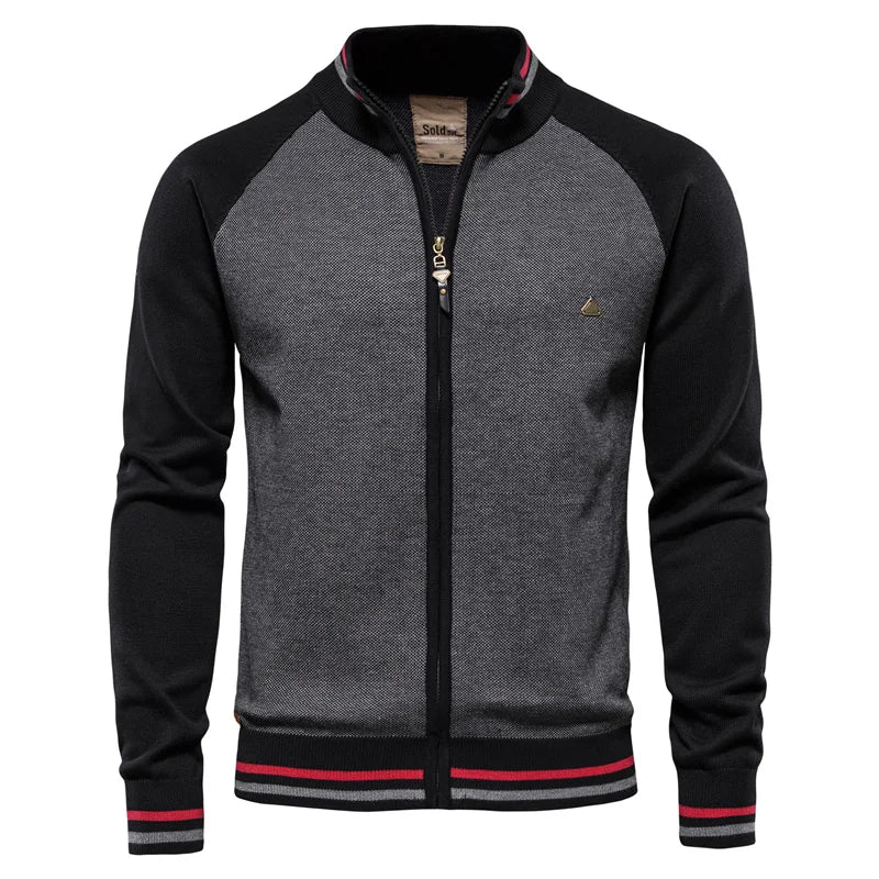 pull à fermeture éclair en laine mérinos pour un confort élégant en hiver