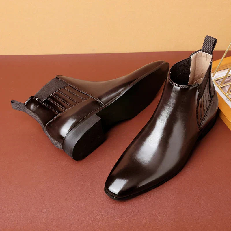 bottines en cuir synthétique confortables pour un style intemporel