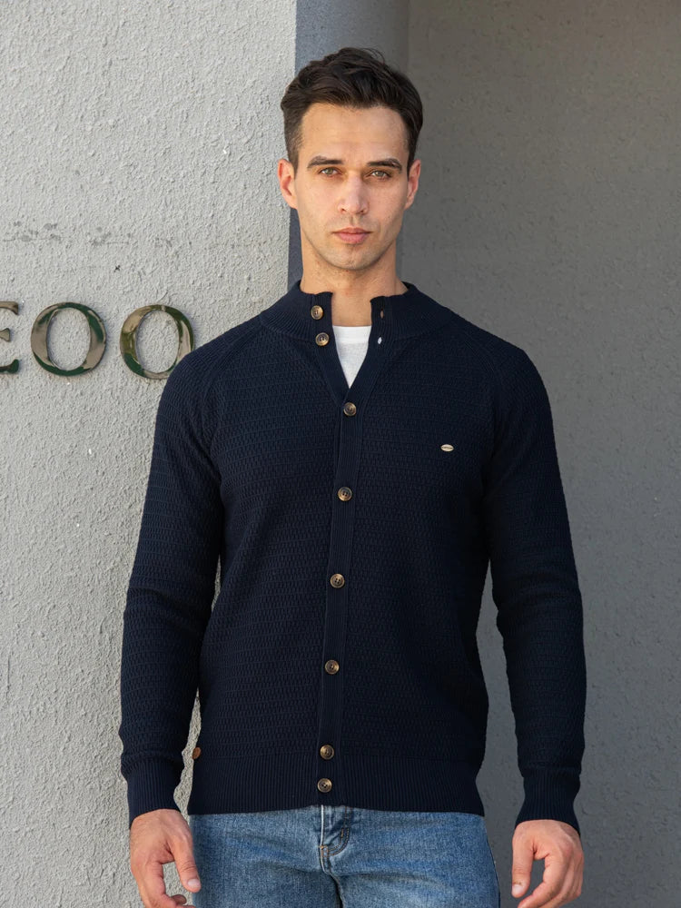 Cardigan en coton léger et confortable pour un style automnal