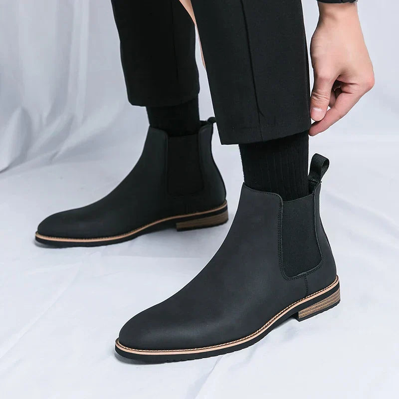 Bottes Chelsea en cuir, élégance et confort pour l'automne-hiver