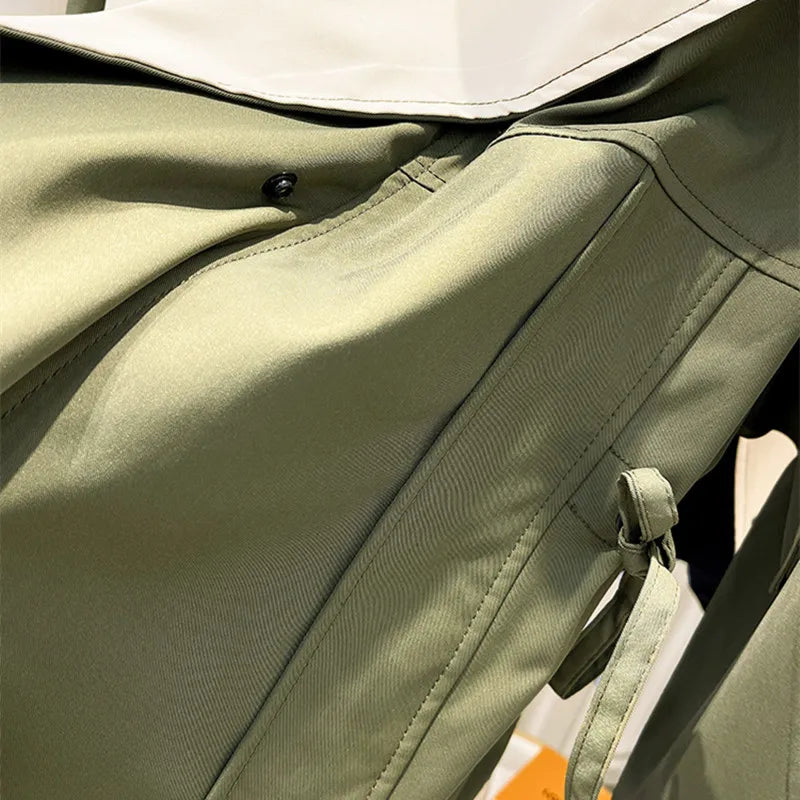 trench coat élégant en tissu imperméable pour un confort intemporel