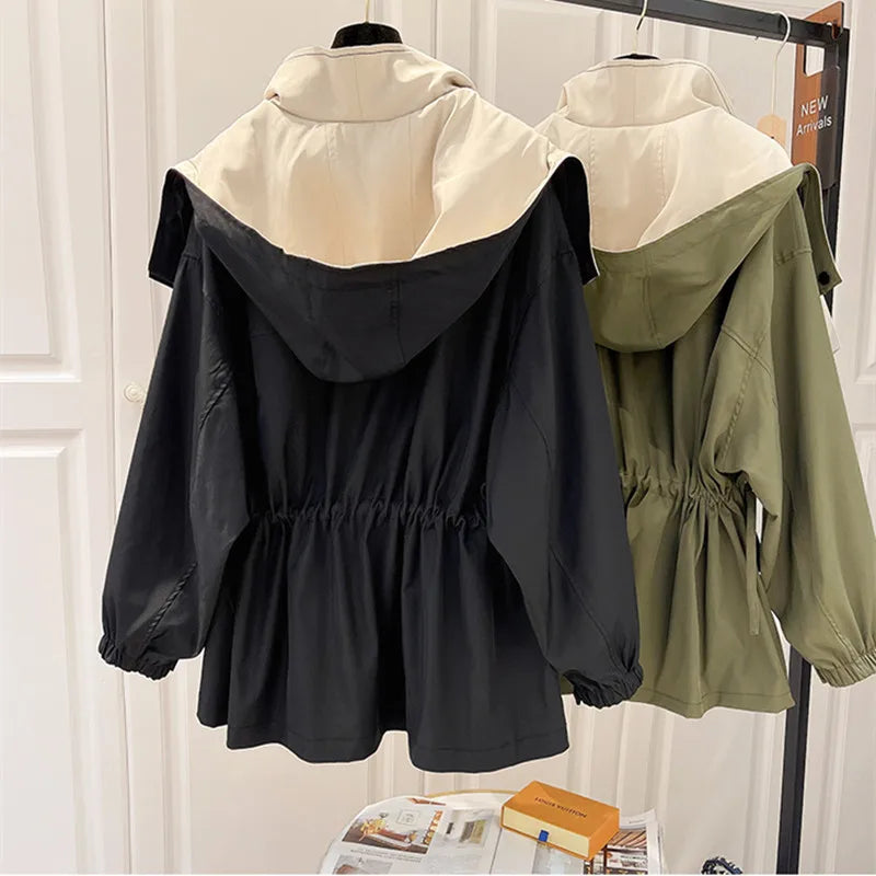 trench coat élégant en tissu imperméable pour un confort intemporel