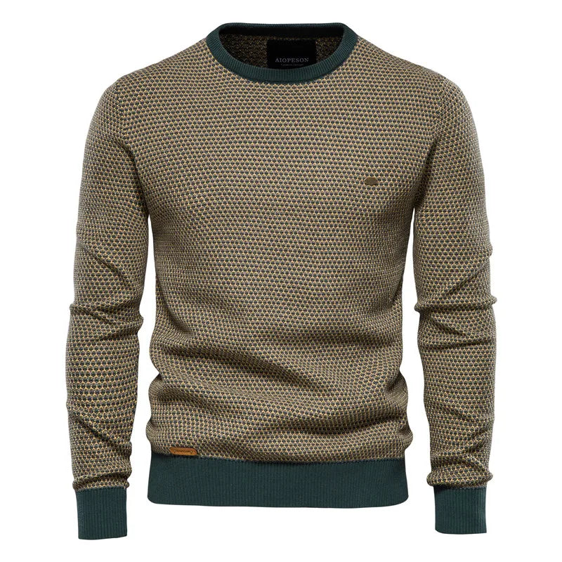 pull rétro chic en laine, confortable et élégant pour l'automne