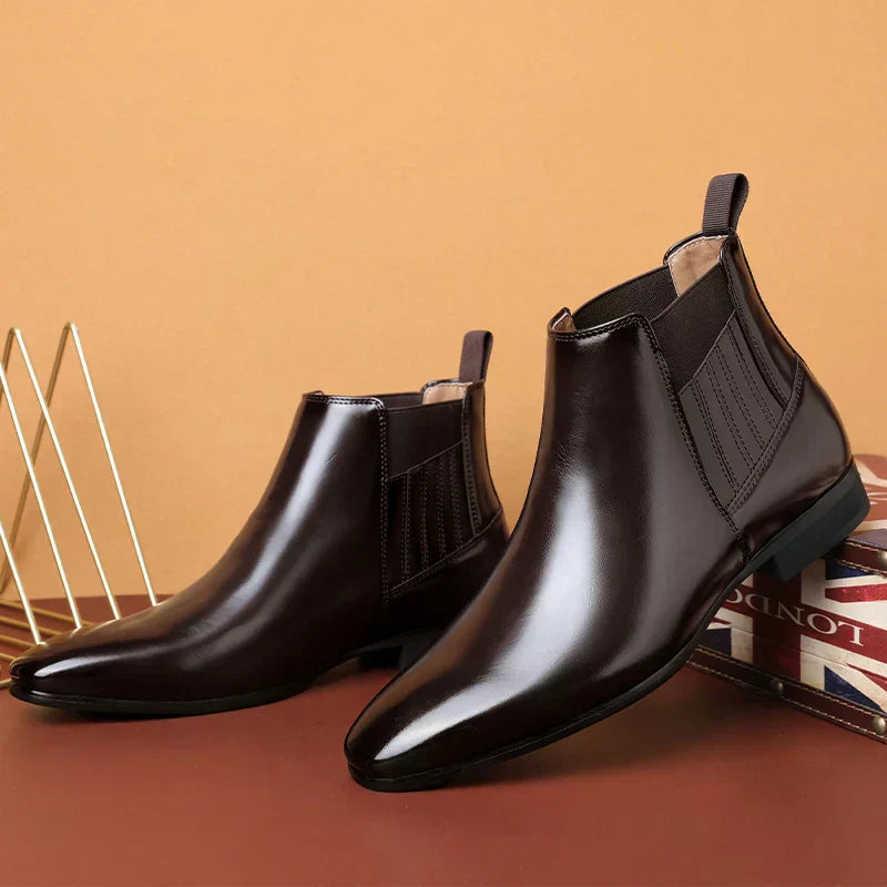bottines en cuir synthétique confortables pour un style intemporel