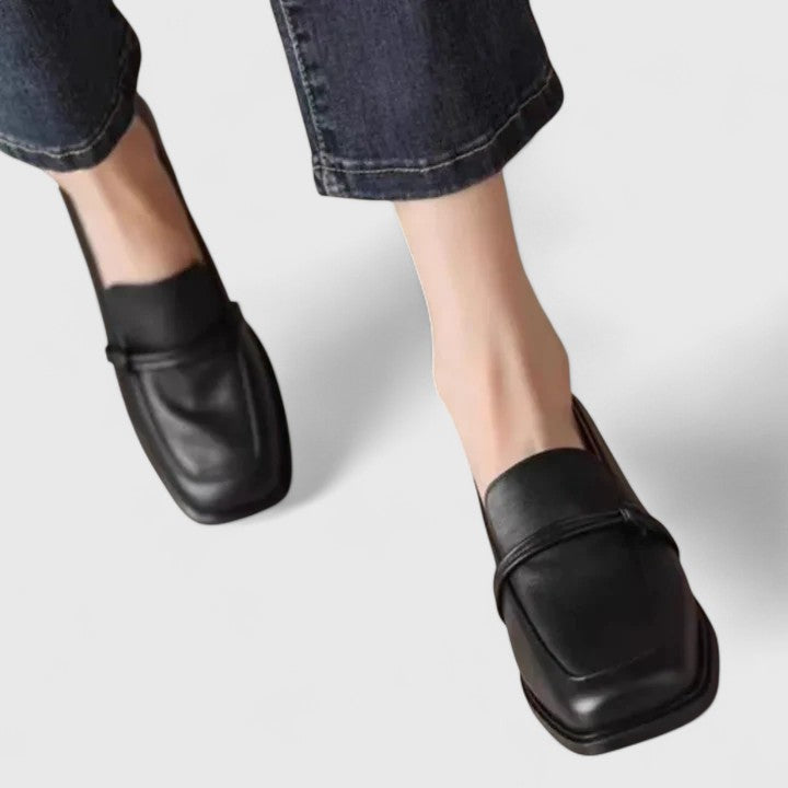 mocassins orthopédiques en cuir pour un confort élégant et durable