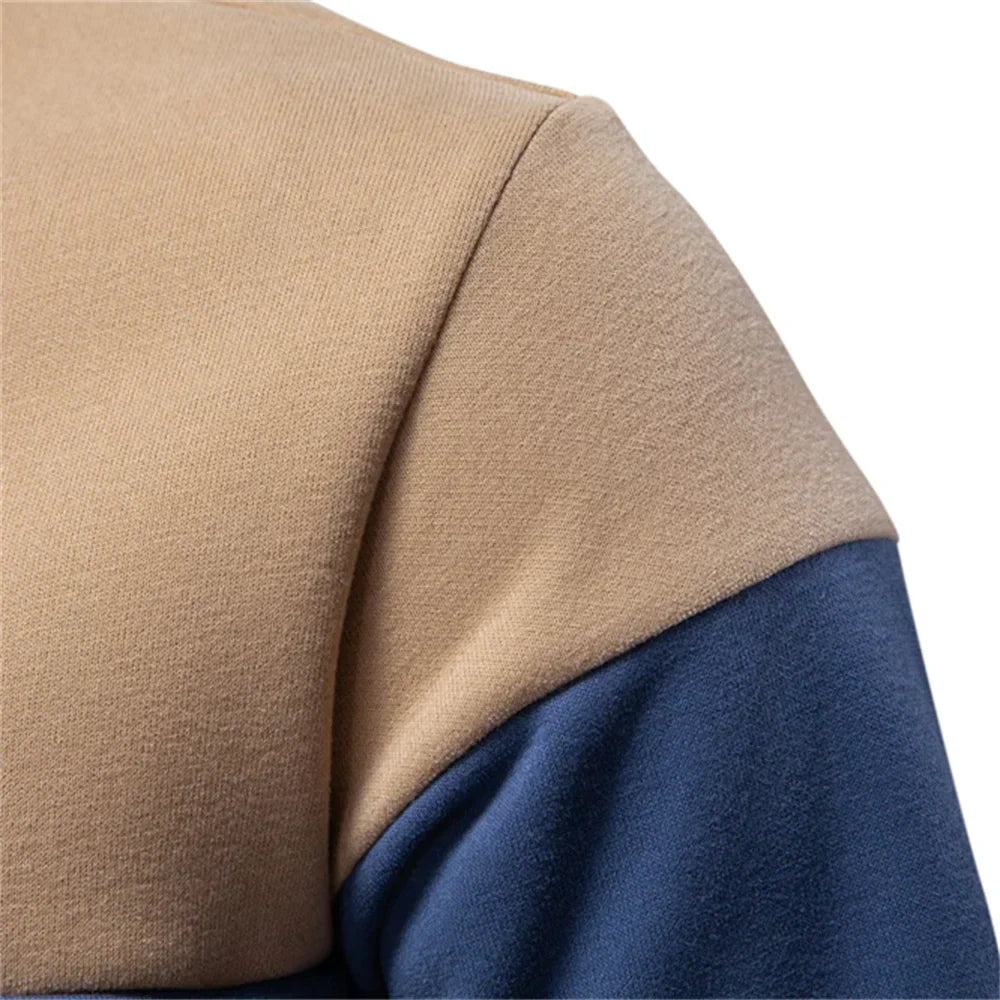 polo bicolore en coton doux, élégant et confortable pour le printemps