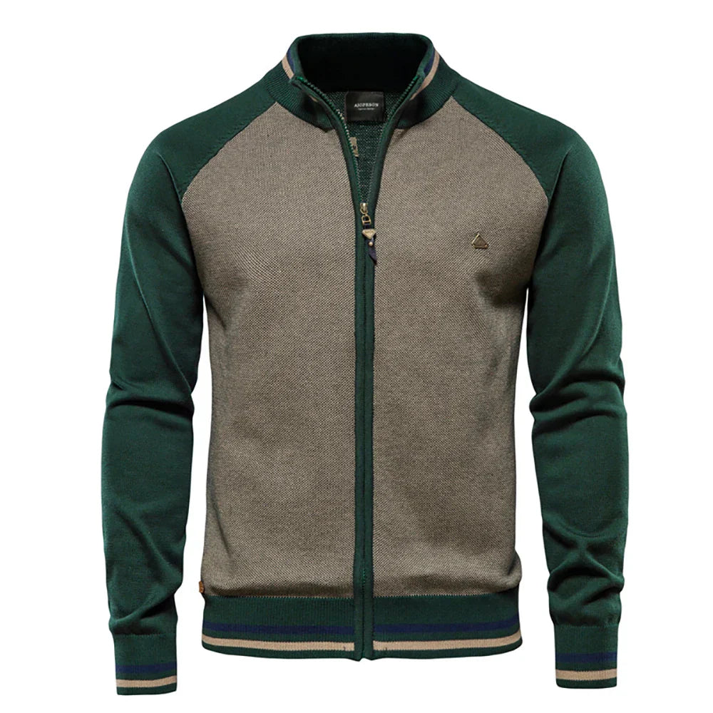 pull à fermeture éclair en laine mérinos pour un confort élégant en hiver