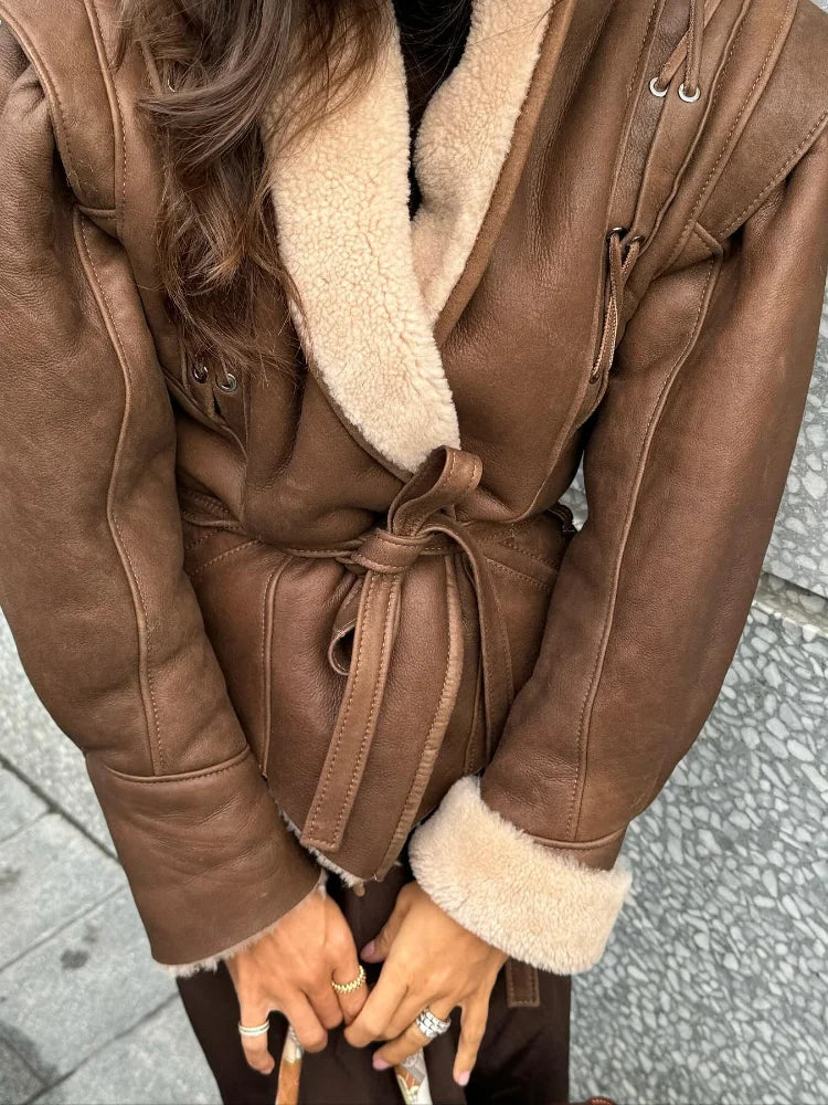 manteau d'hiver en laine, élégant et confortable pour les saisons froides