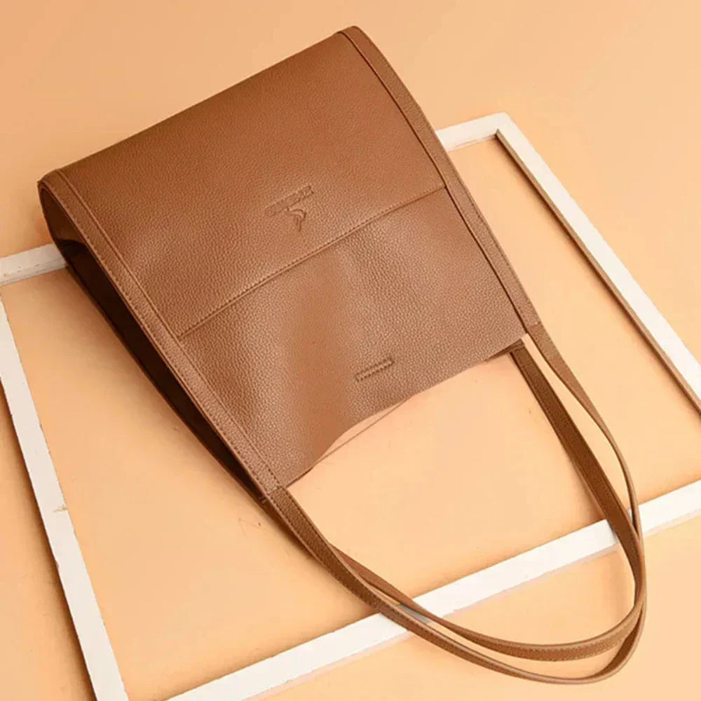 sac à main en cuir souple, confort et élégance intemporelle