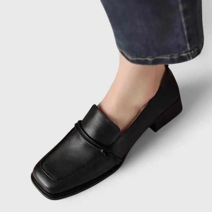 mocassins orthopédiques en cuir pour un confort élégant et durable