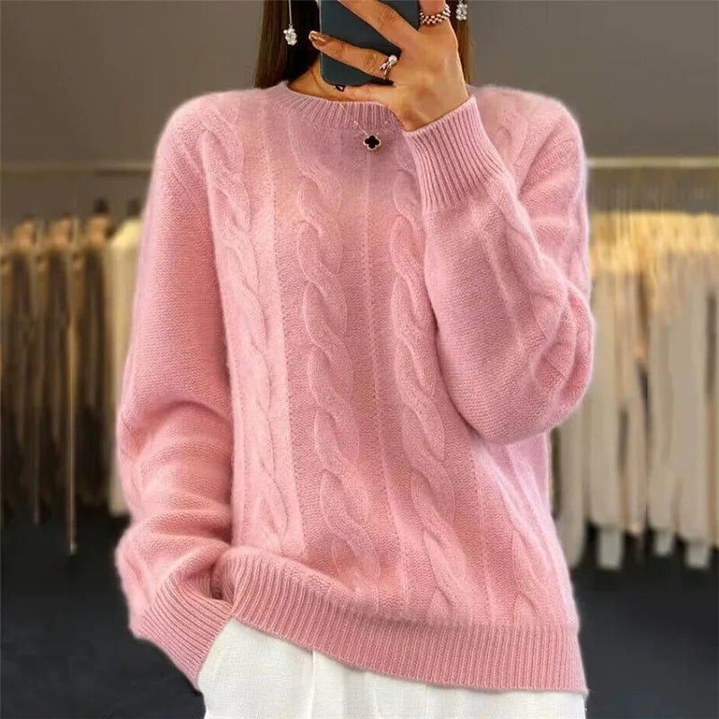 Pull en cachemire doux pour un confort élégant en automne