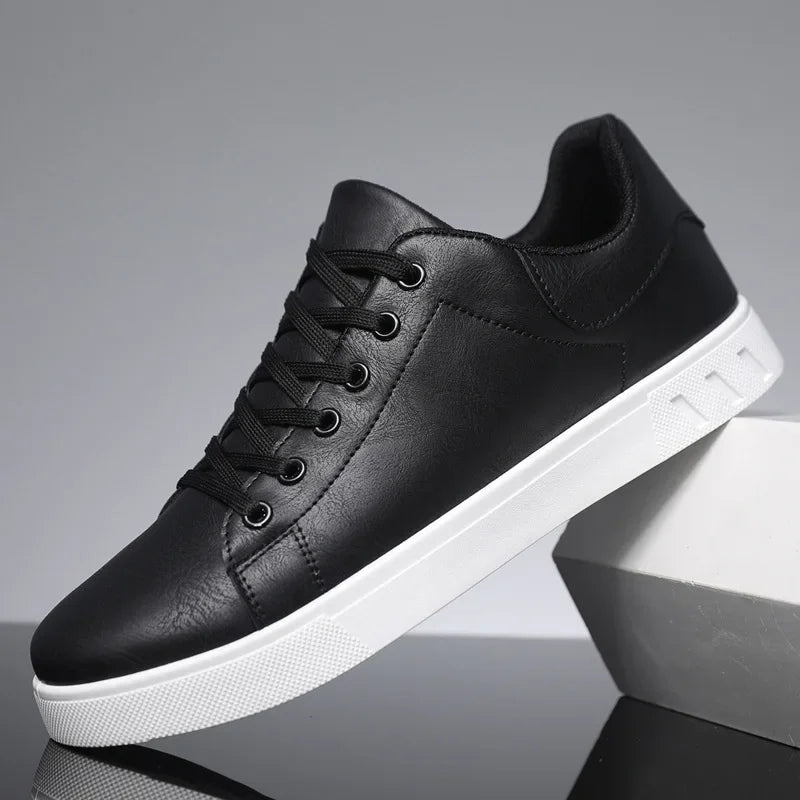 chaussures décontractées en cuir souple pour un confort quotidien