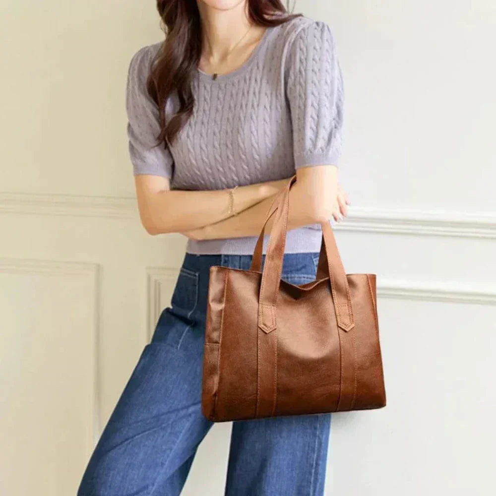 sac à main en cuir de luxe, élégant et confortable pour toutes les occasions