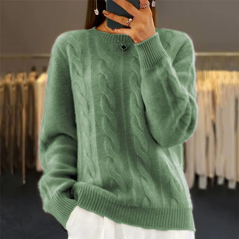 Pull en cachemire doux pour un confort élégant en automne