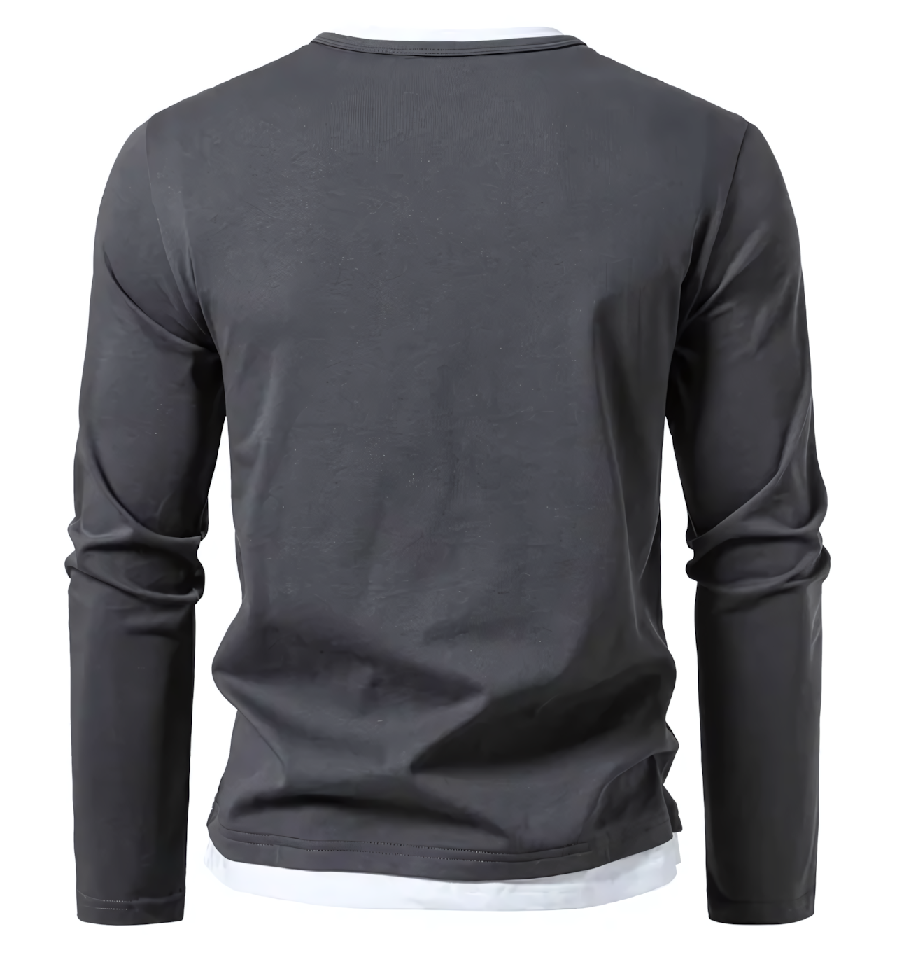 T-shirt manches longues en coton peigné, confort et élégance intemporelle