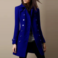 manteau long en laine fait main, confort et élégance pour l'hiver