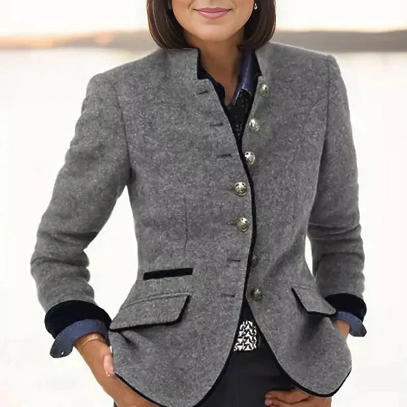 Veste en tissu de qualité, douce et confortable pour l'automne