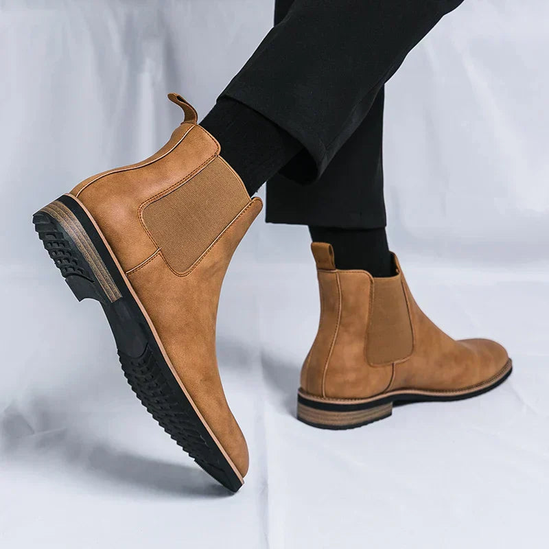 Bottes Chelsea en cuir, élégance et confort pour l'automne-hiver