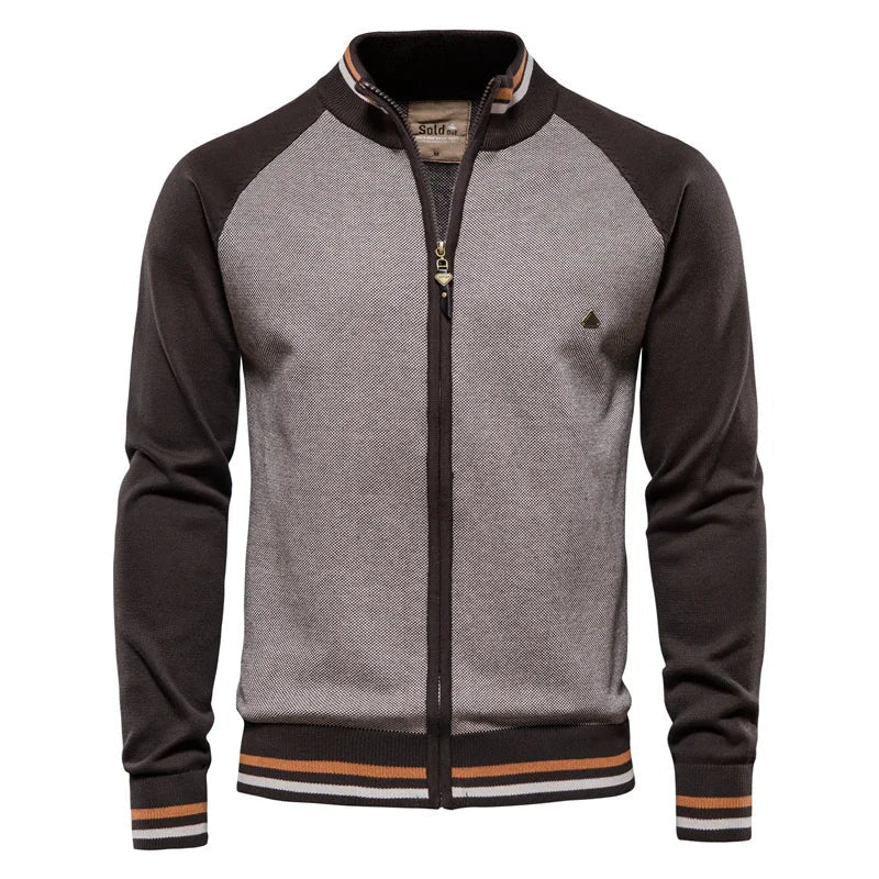 pull à fermeture éclair en laine mérinos pour un confort élégant en hiver