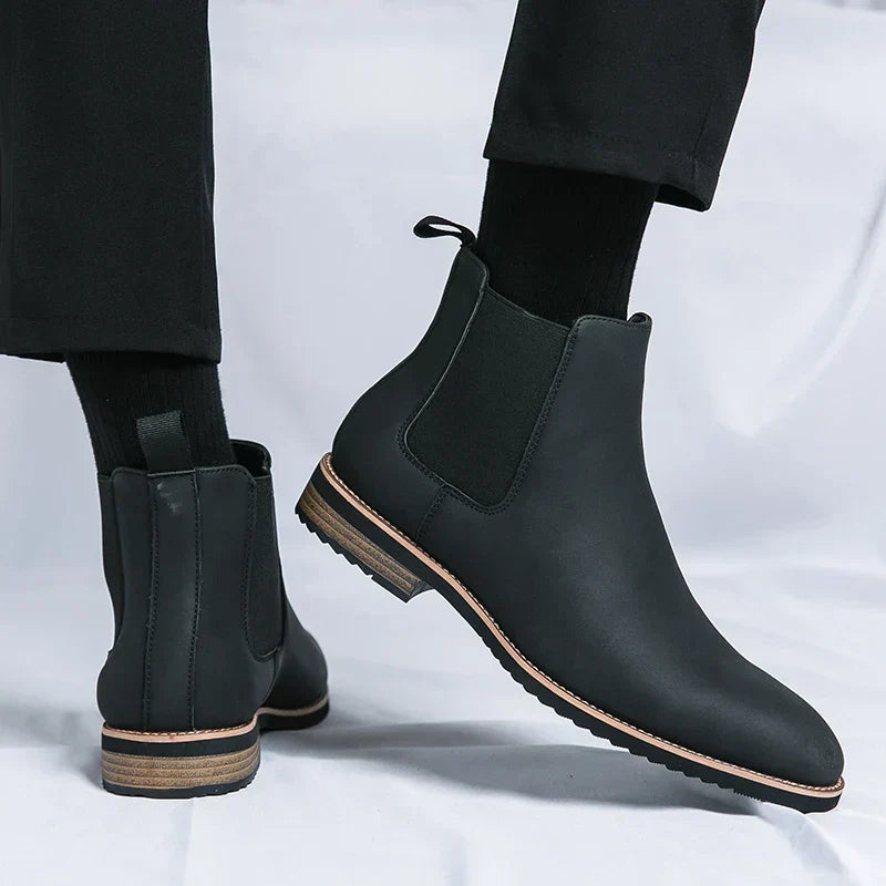 Bottes Chelsea en cuir, élégance et confort pour l'automne-hiver