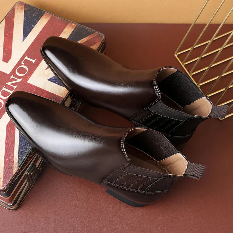 bottines en cuir synthétique confortables pour un style intemporel
