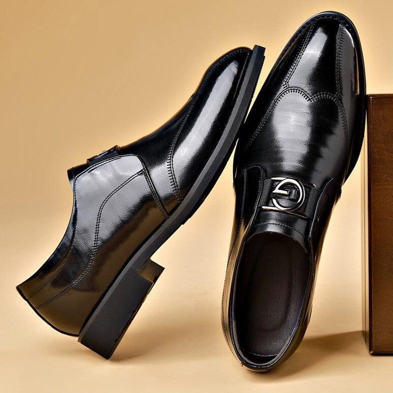 chaussures en cuir faites à la main, confort et élégance intemporelle