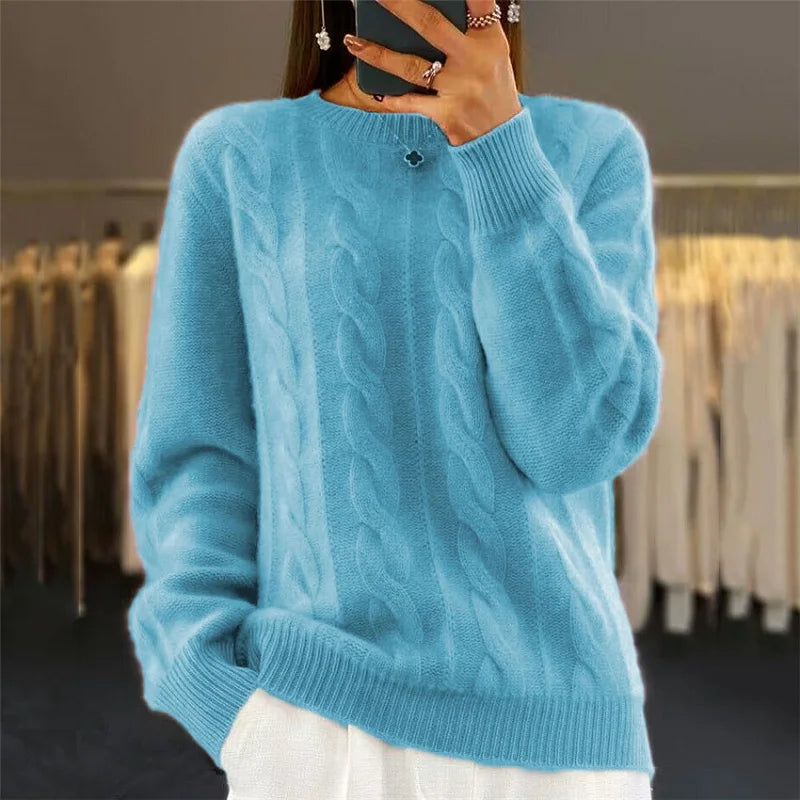 Pull en cachemire doux pour un confort élégant en automne