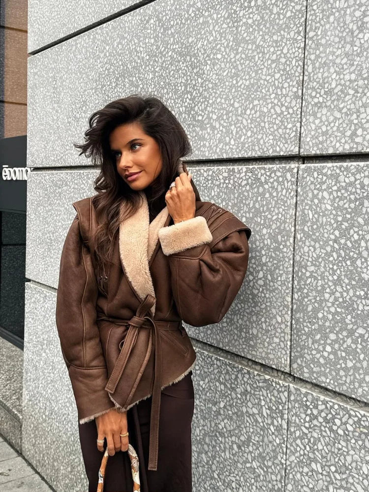 manteau d'hiver en laine, élégant et confortable pour les saisons froides
